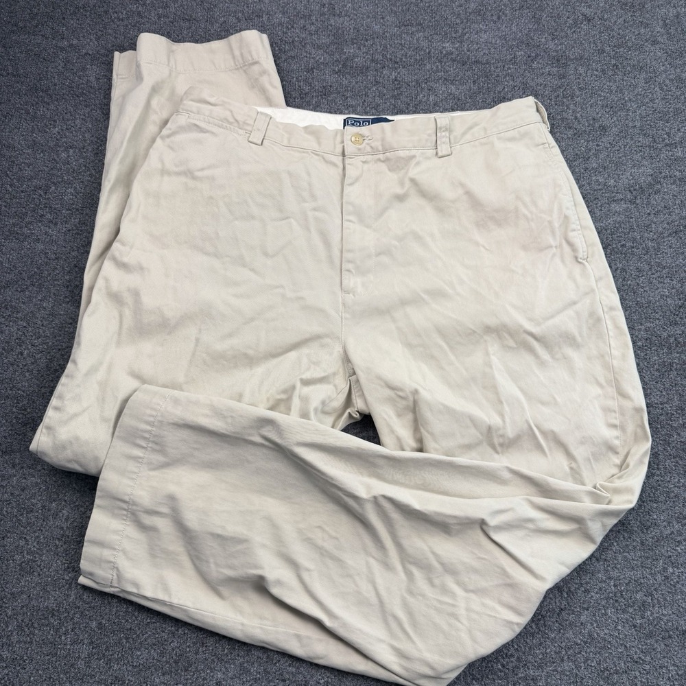 POLO Ralph Lauren The Polo Chino Pant Men 38/30 Biege Classic Fit Preppy
